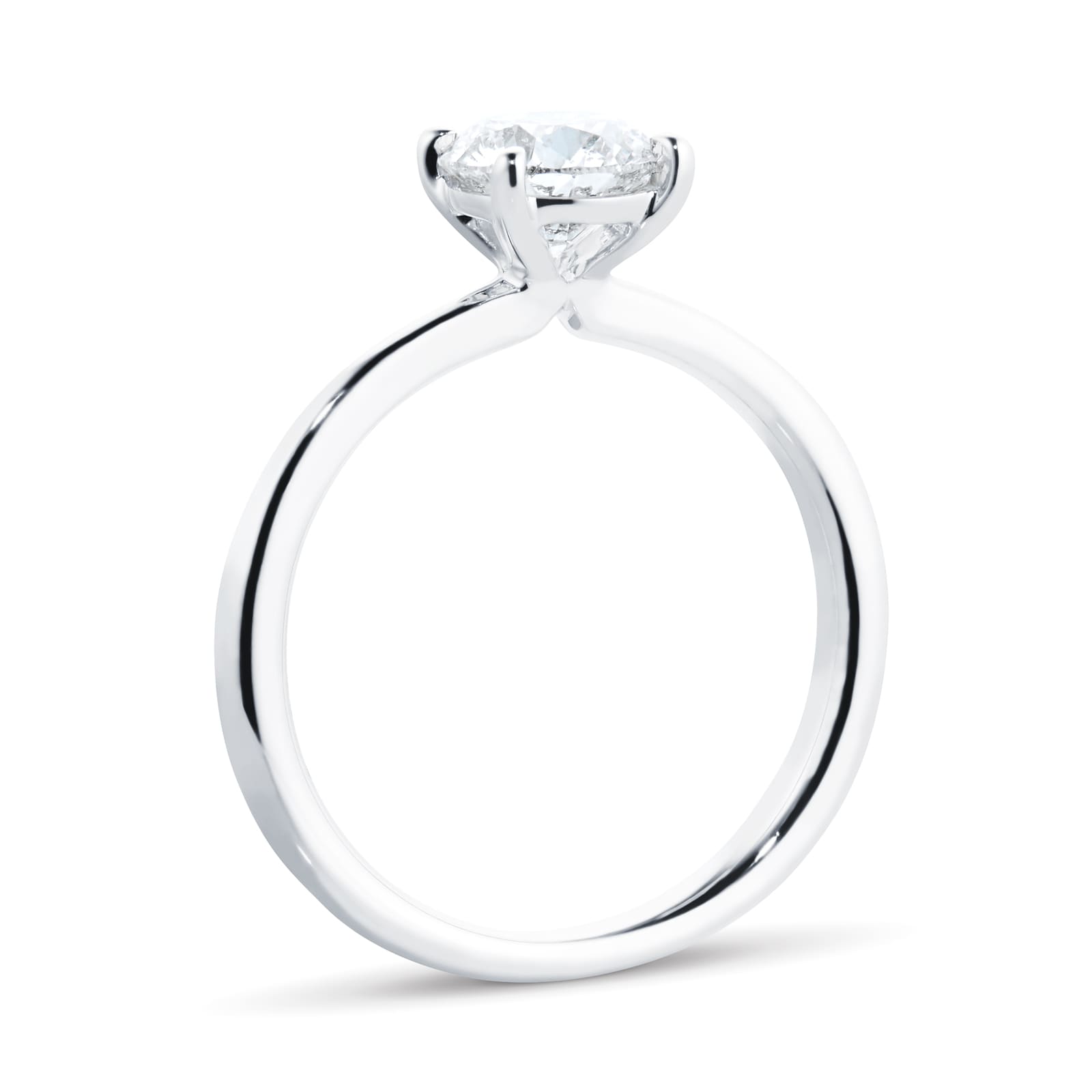 Goldsmiths 18ct White Gold 1.00ct Diamond Solitaire Engagement Ring Goldsmiths 18ct White Gold 1.00ct Diamond Solitaire Engagement Ring