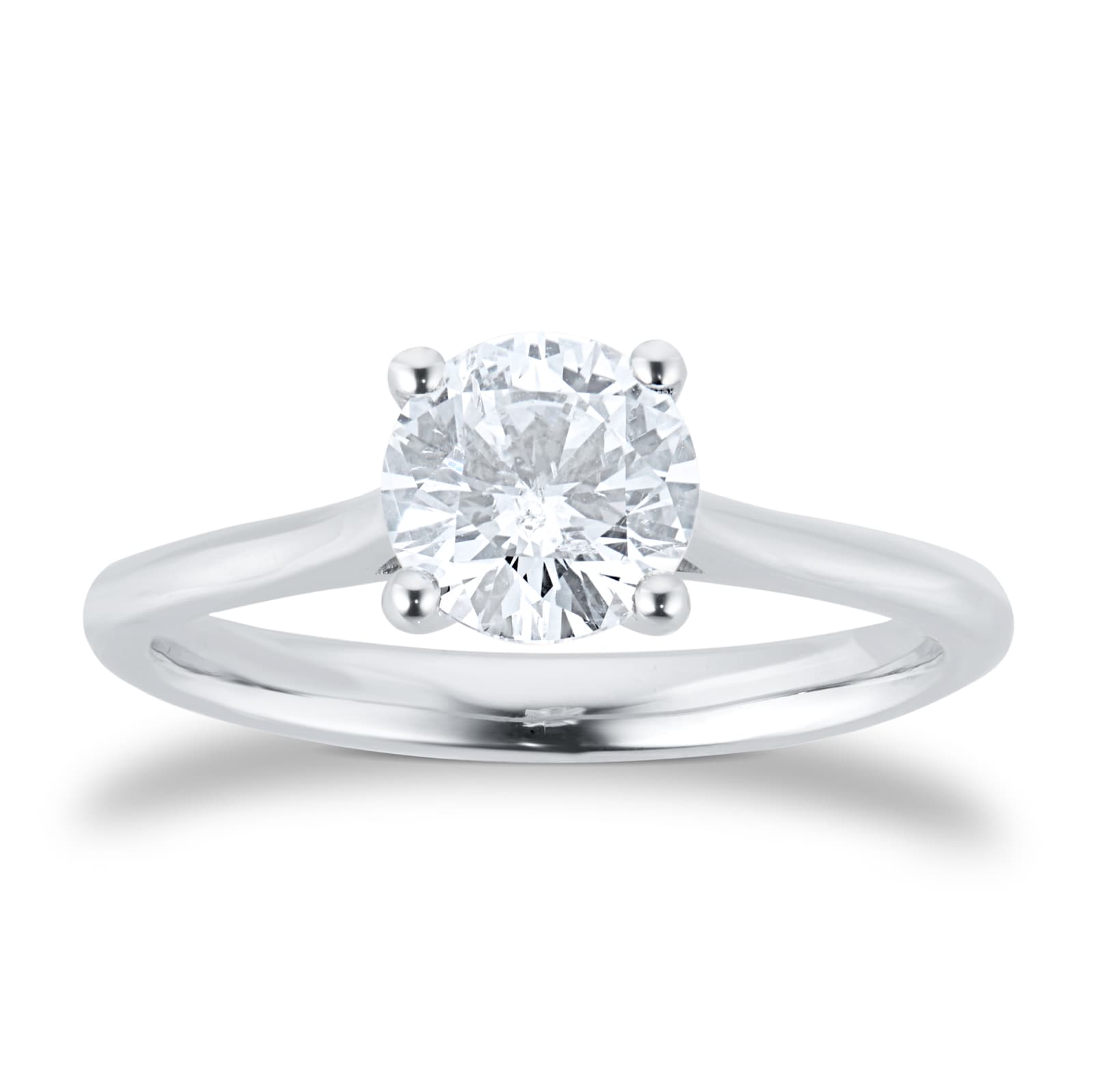 Goldsmiths Platinum 1.00ct Solitaire Diamond Engagement Ring Goldsmiths Platinum 1.00ct Solitaire Diamond Engagement Ring
