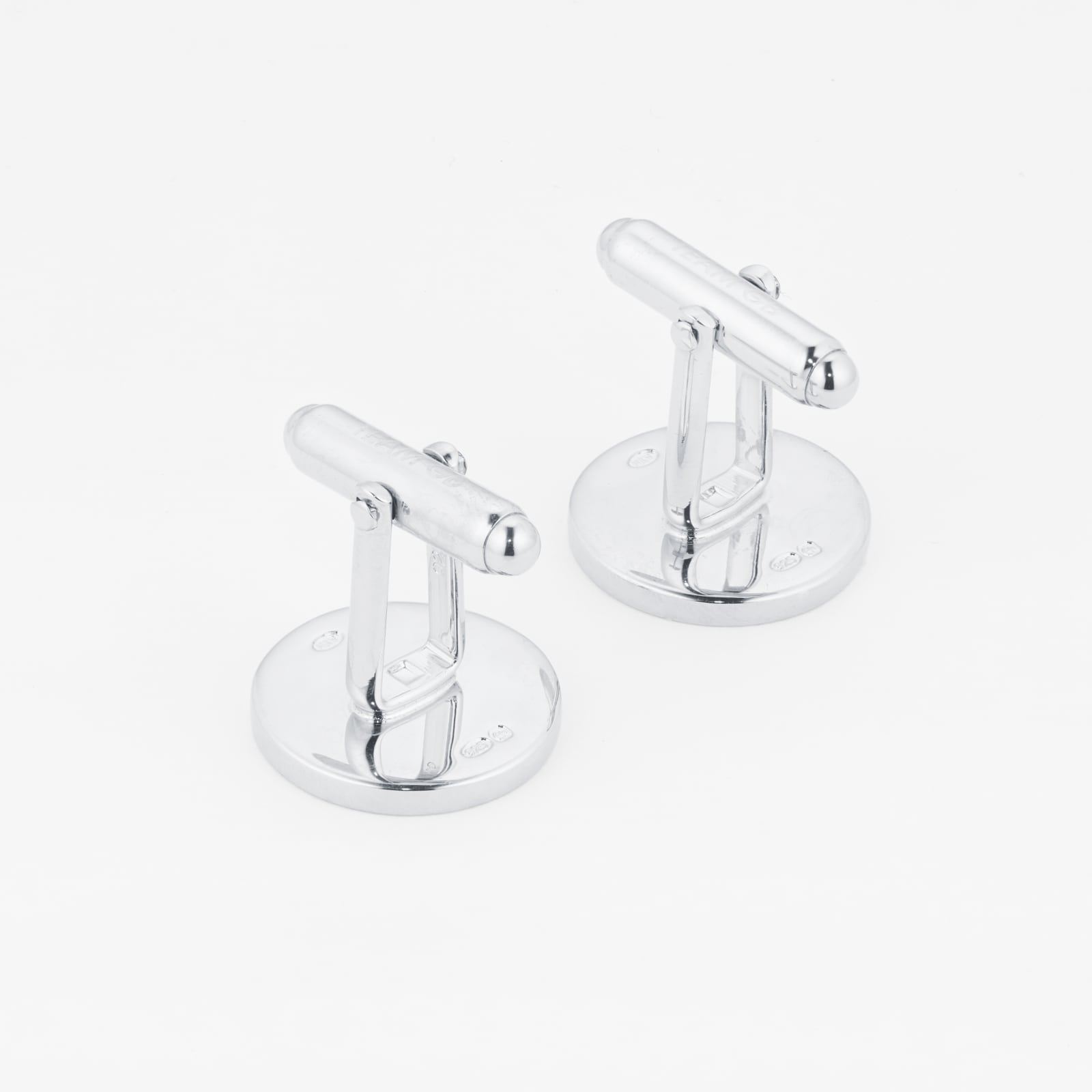 Mappin & Webb Team GB Sterling Silver Round Cufflinks Mappin & Webb Team GB Sterling Silver Round Cufflinks