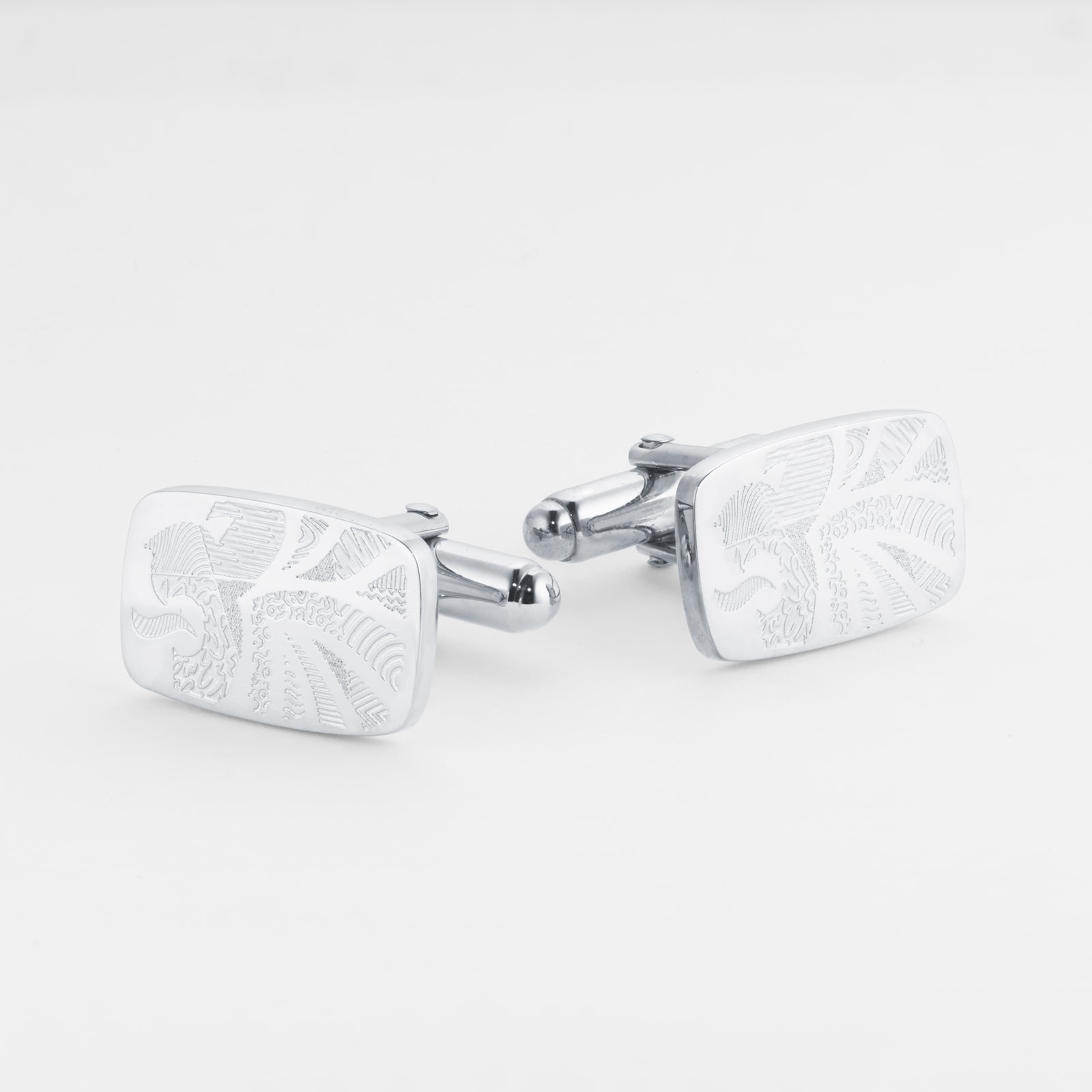 Mappin & Webb Team GB Sterling Silver Cushion Lion Head Cufflinks Mappin & Webb Team GB Sterling Silver Cushion Lion Head Cufflinks