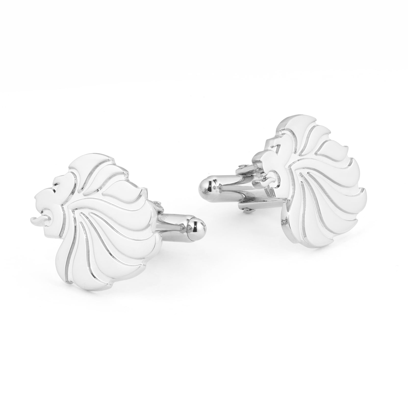 Mappin & Webb Team GB Sterling Silver Lion Head Cufflinks Mappin & Webb Team GB Sterling Silver Lion Head Cufflinks
