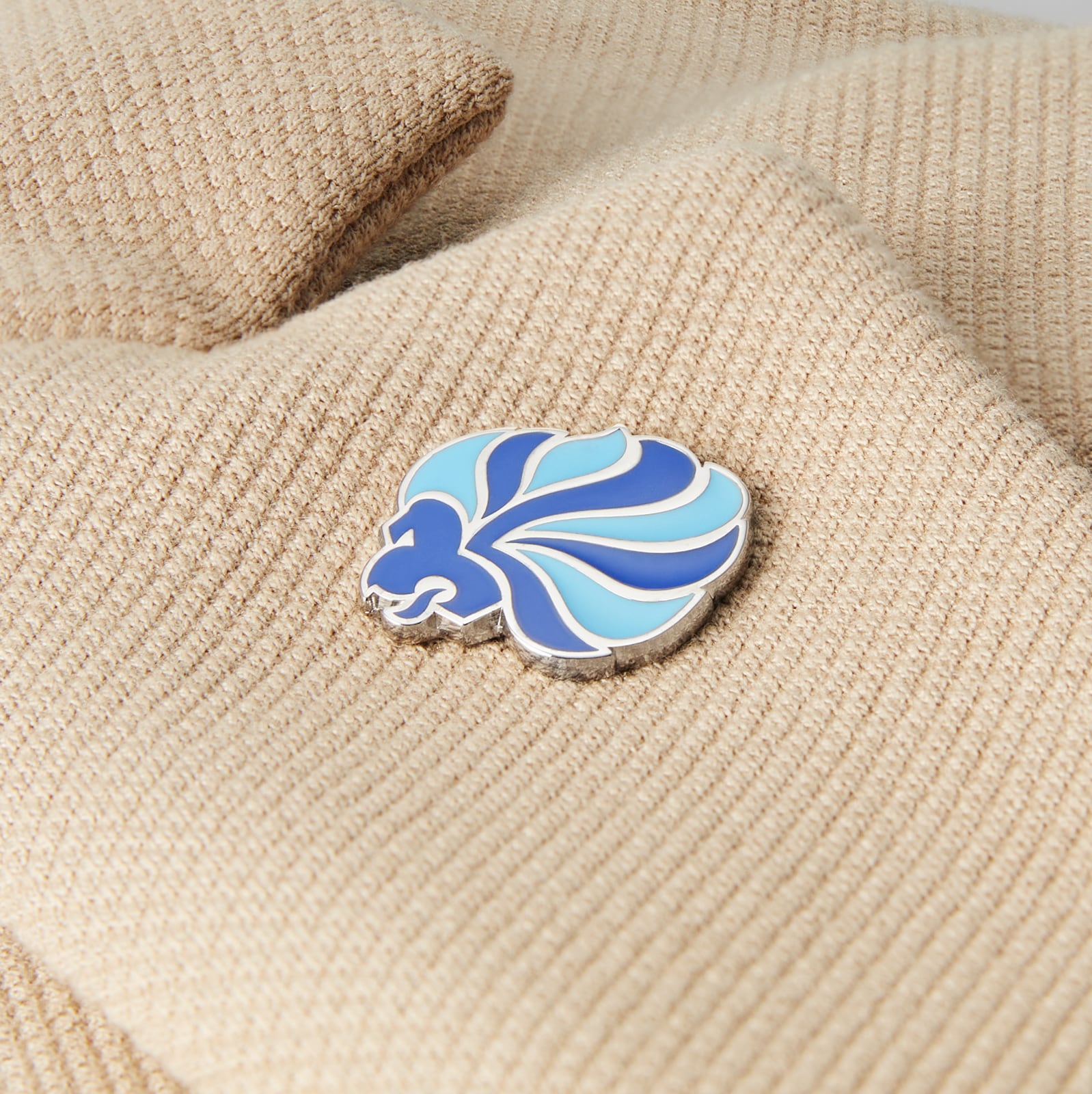 Mappin & Webb Limited Edition Team GB Sterling Silver Pin with Core Blue and Vibrant Blue Enamel Mappin & Webb Limited Edition Team GB Sterling Silver Pin with Core Blue and Vibrant Blue Enamel