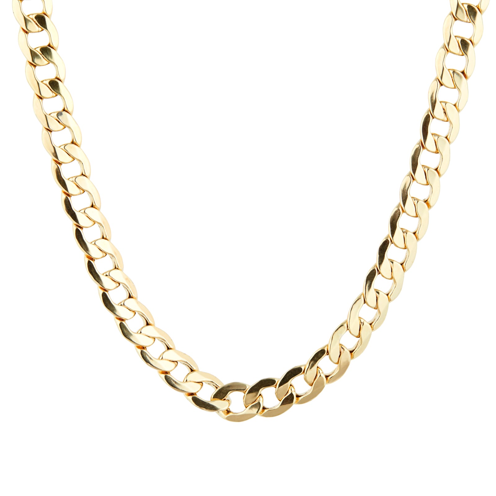 Goldsmiths 9ct Yellow Gold 20 Inch Curb Chain