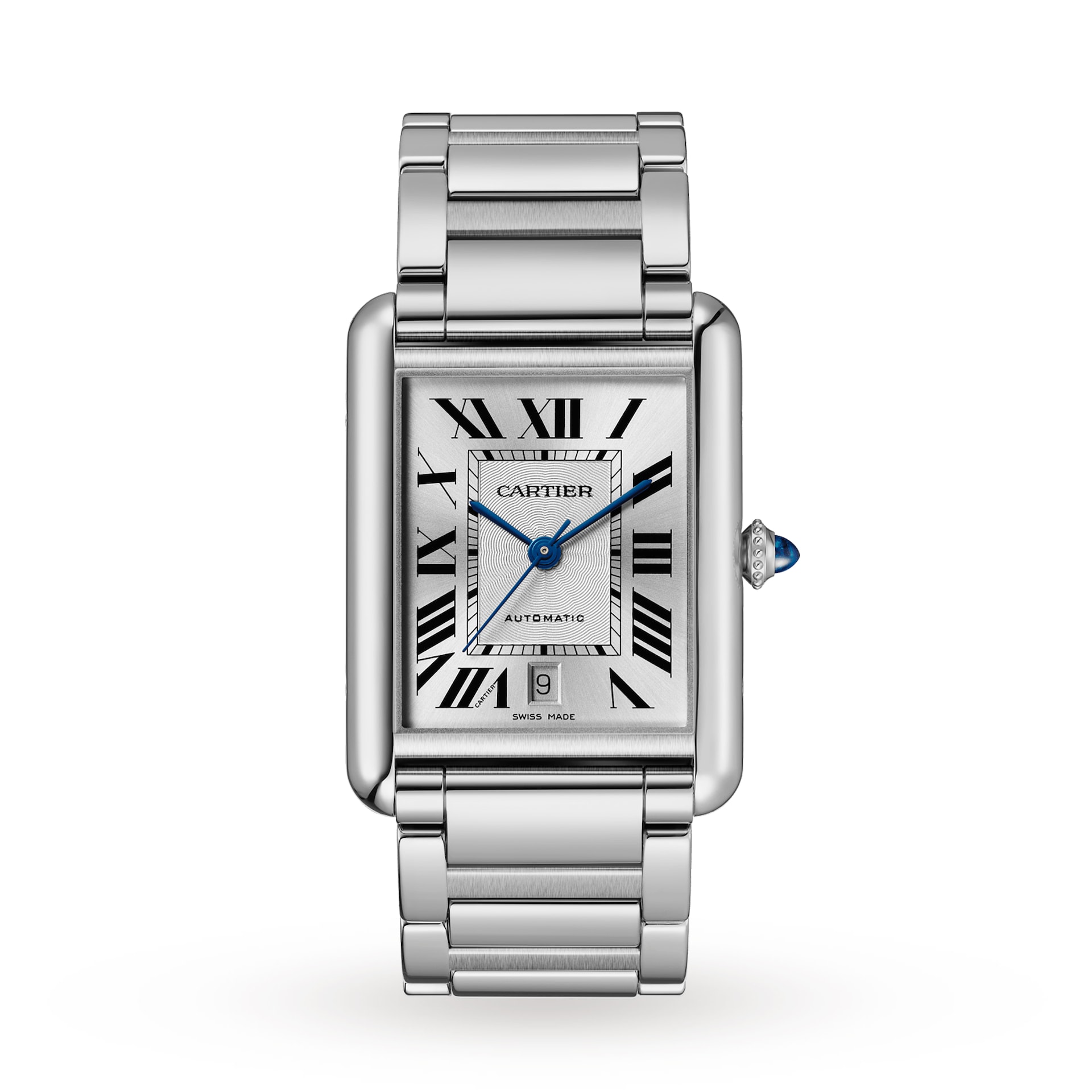 Cartier Tank Must, Extra-Large Model, Automatic Movement, Steel 41mm X 31mm Cartier Tank Must, Extra-Large Model, Automatic Movement, Steel 41mm X 31mm