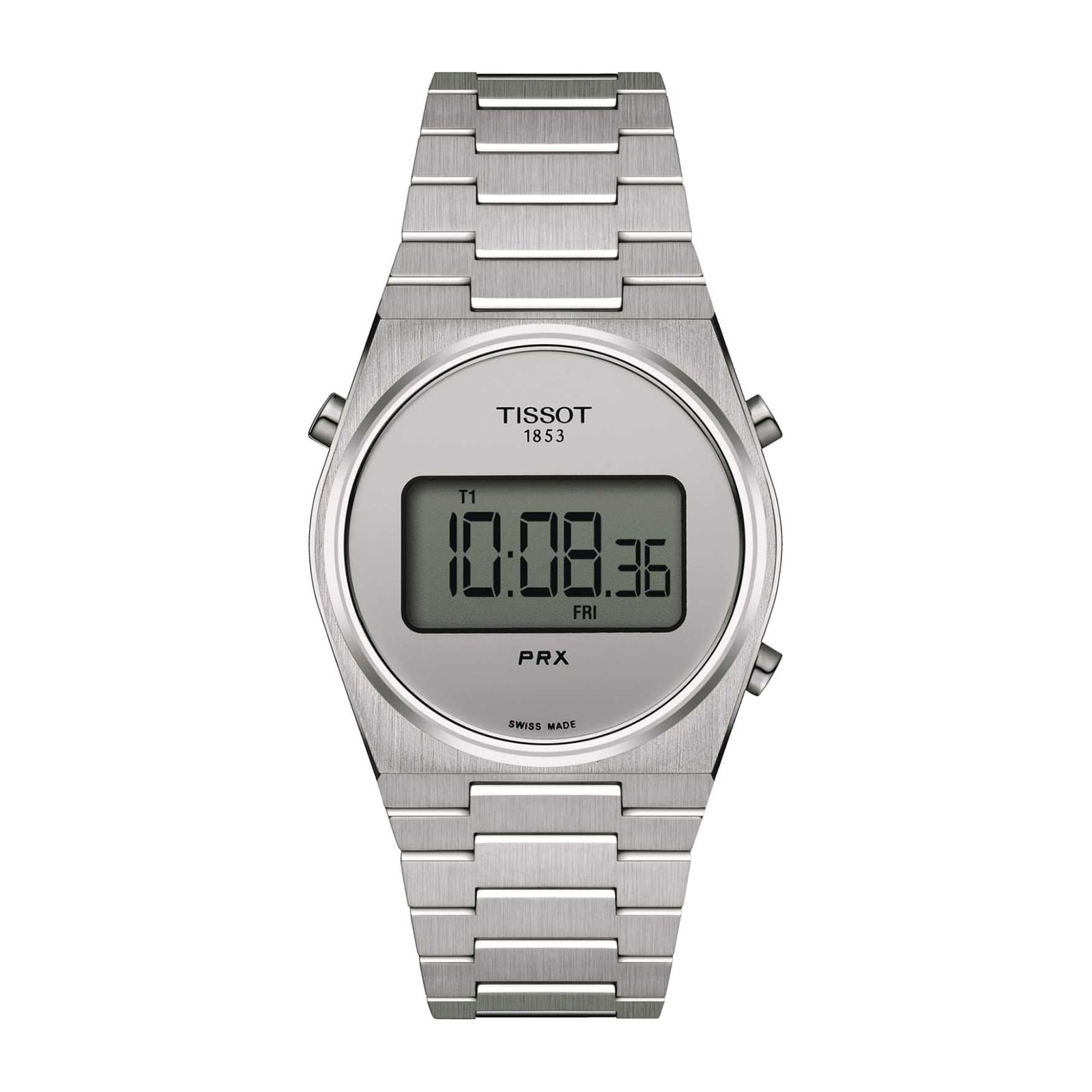 Tissot PRX Digital 35mm Unisex Watch Silver Tissot PRX Digital 35mm Unisex Watch Silver