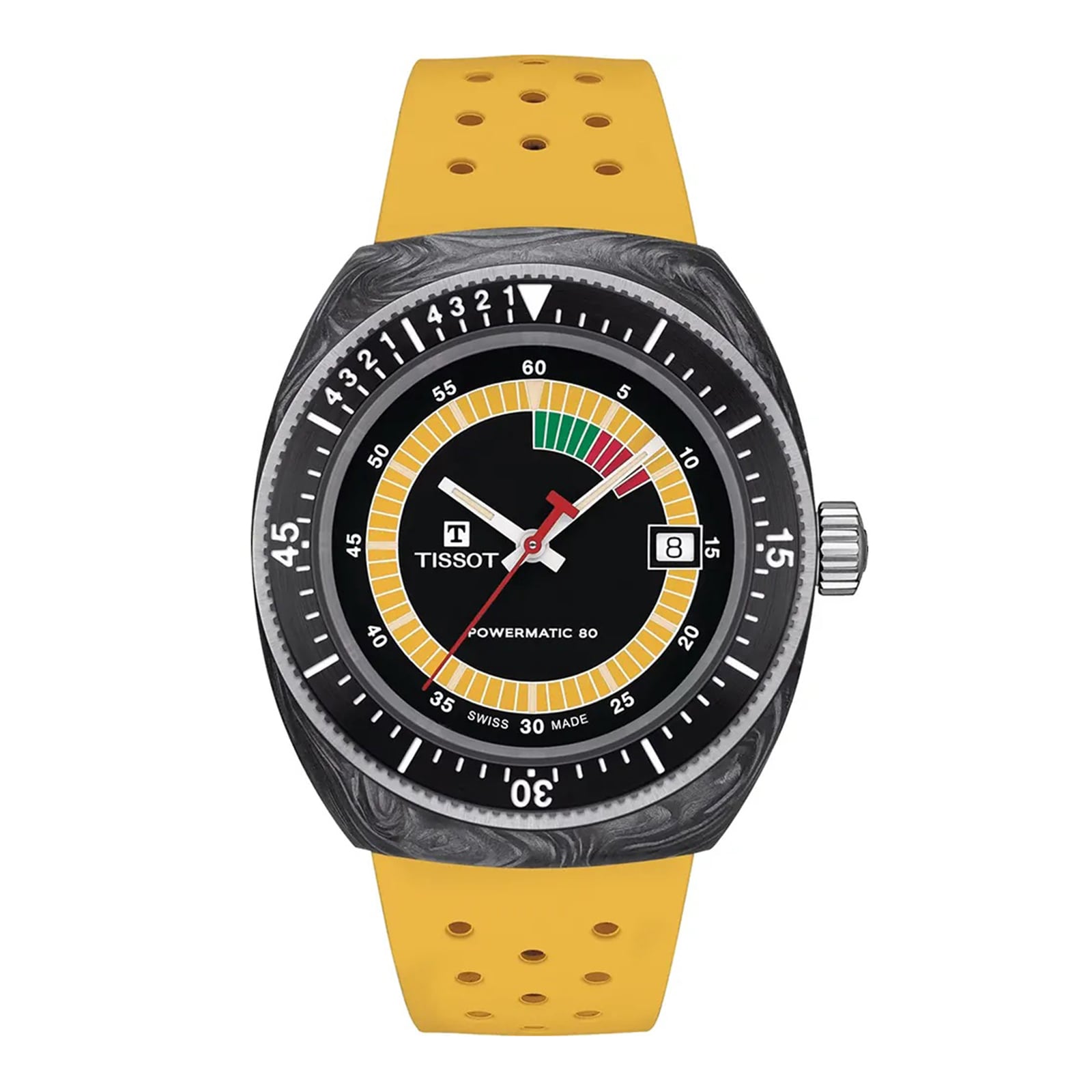 Tissot T-Sport Sideral S Yellow Strap Watch Tissot T-Sport Sideral S Yellow Strap Watch
