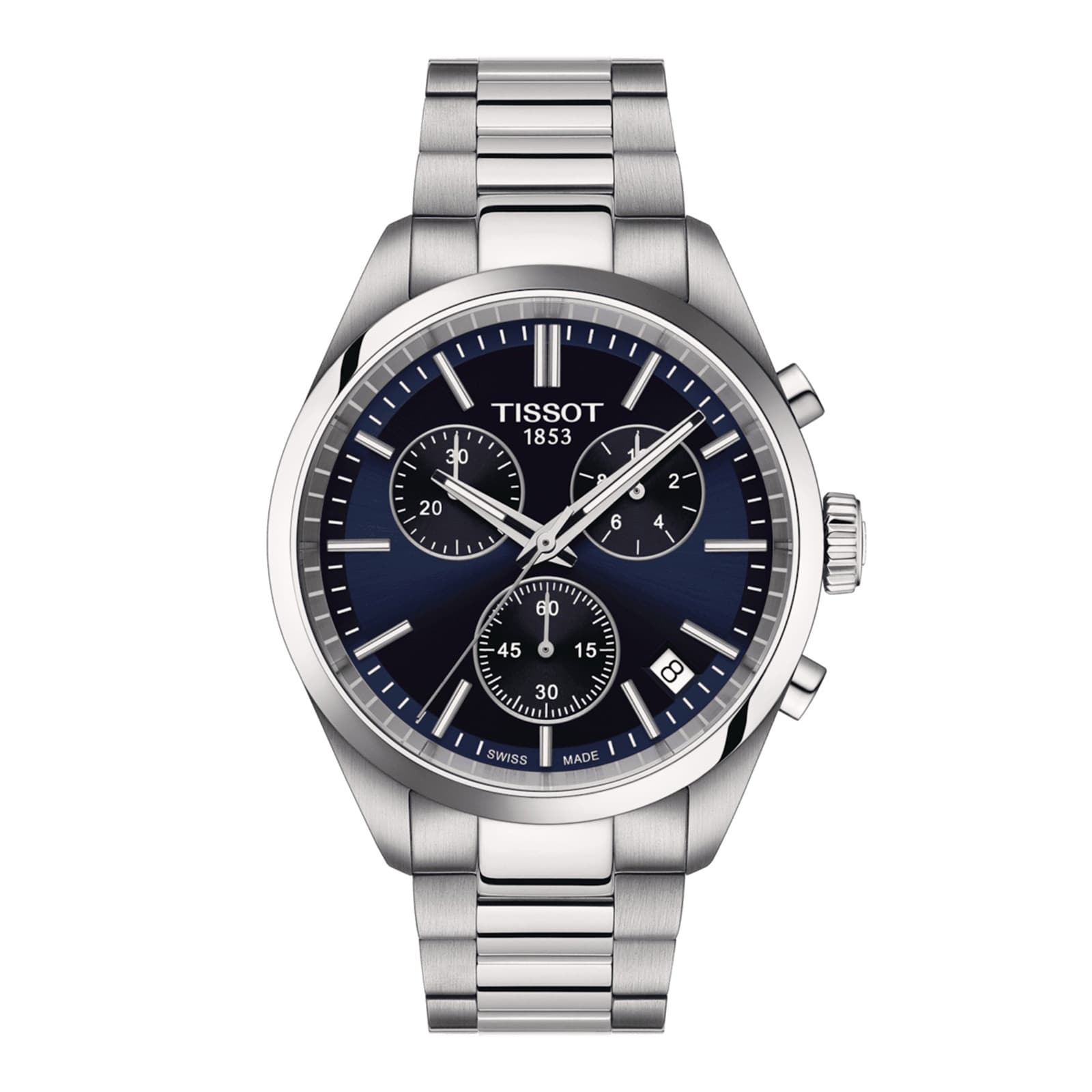 Tissot PR 100 Chronograph 40mm Mens Watch Blue Tissot PR 100 Chronograph 40mm Mens Watch Blue