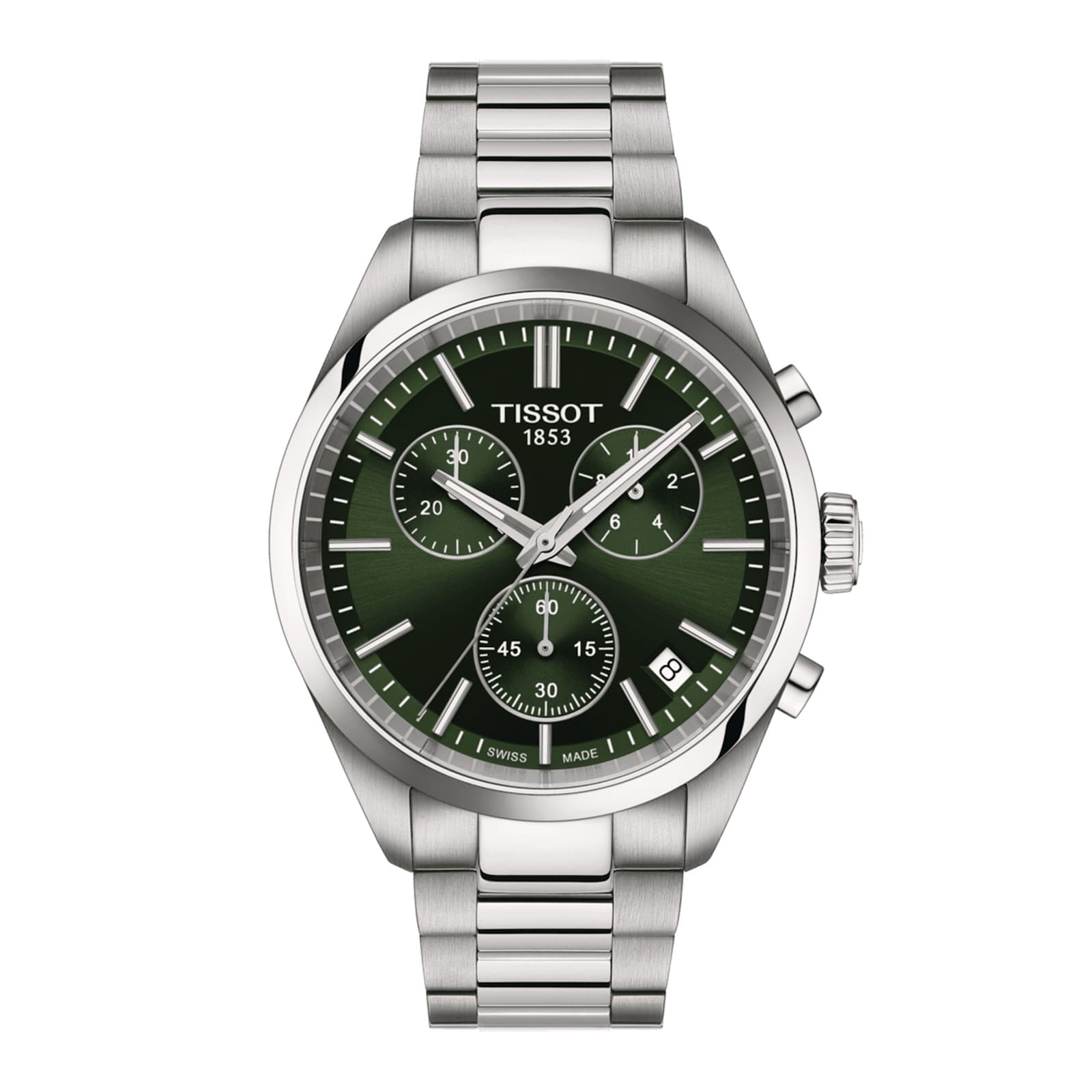 Tissot PR 100 Chronograph 40mm Mens Watch Green Tissot PR 100 Chronograph 40mm Mens Watch Green