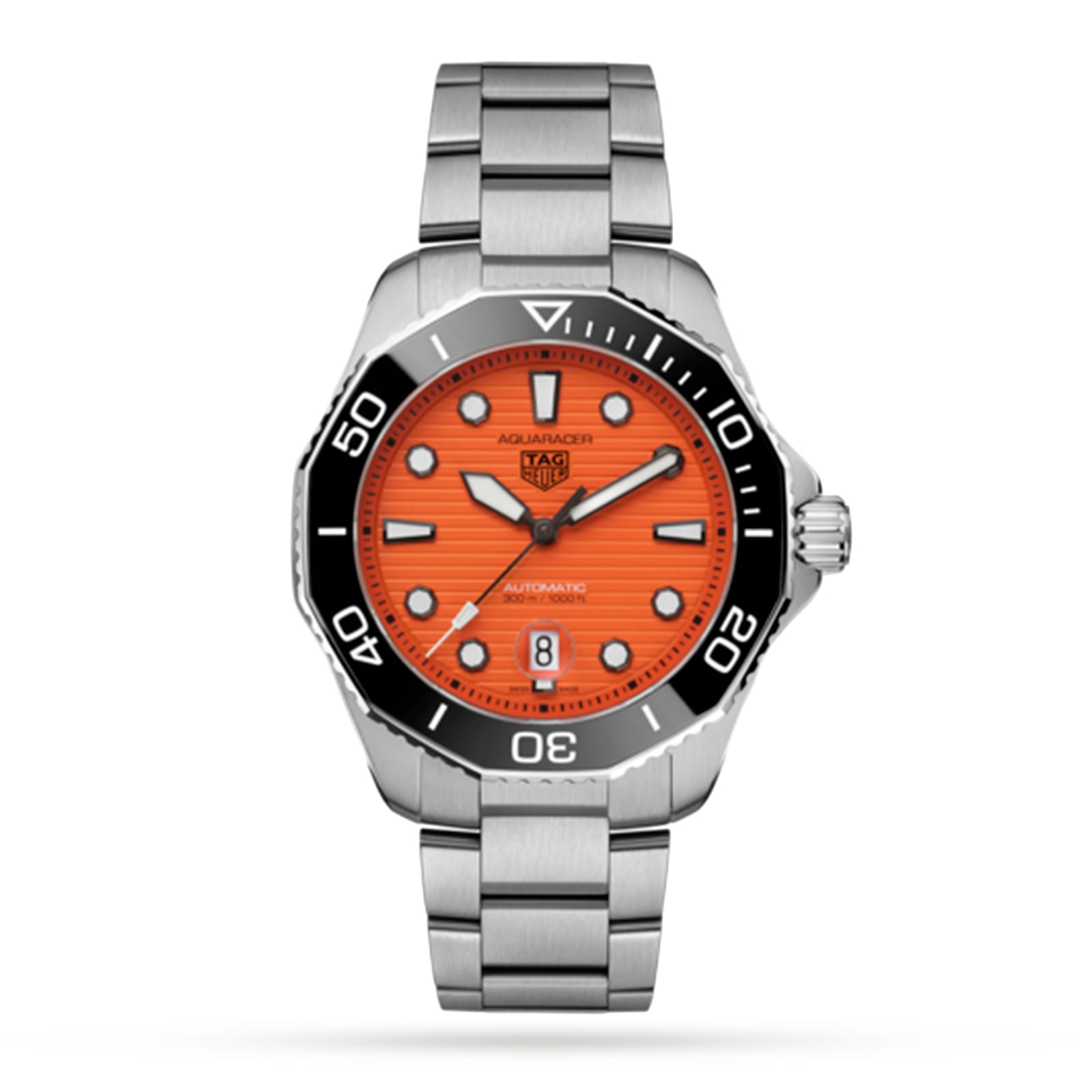TAG Heuer Aquaracer Professional 300 43mm Orange Diver Mens Watch TAG Heuer Aquaracer Professional 300 43mm Orange Diver Mens Watch