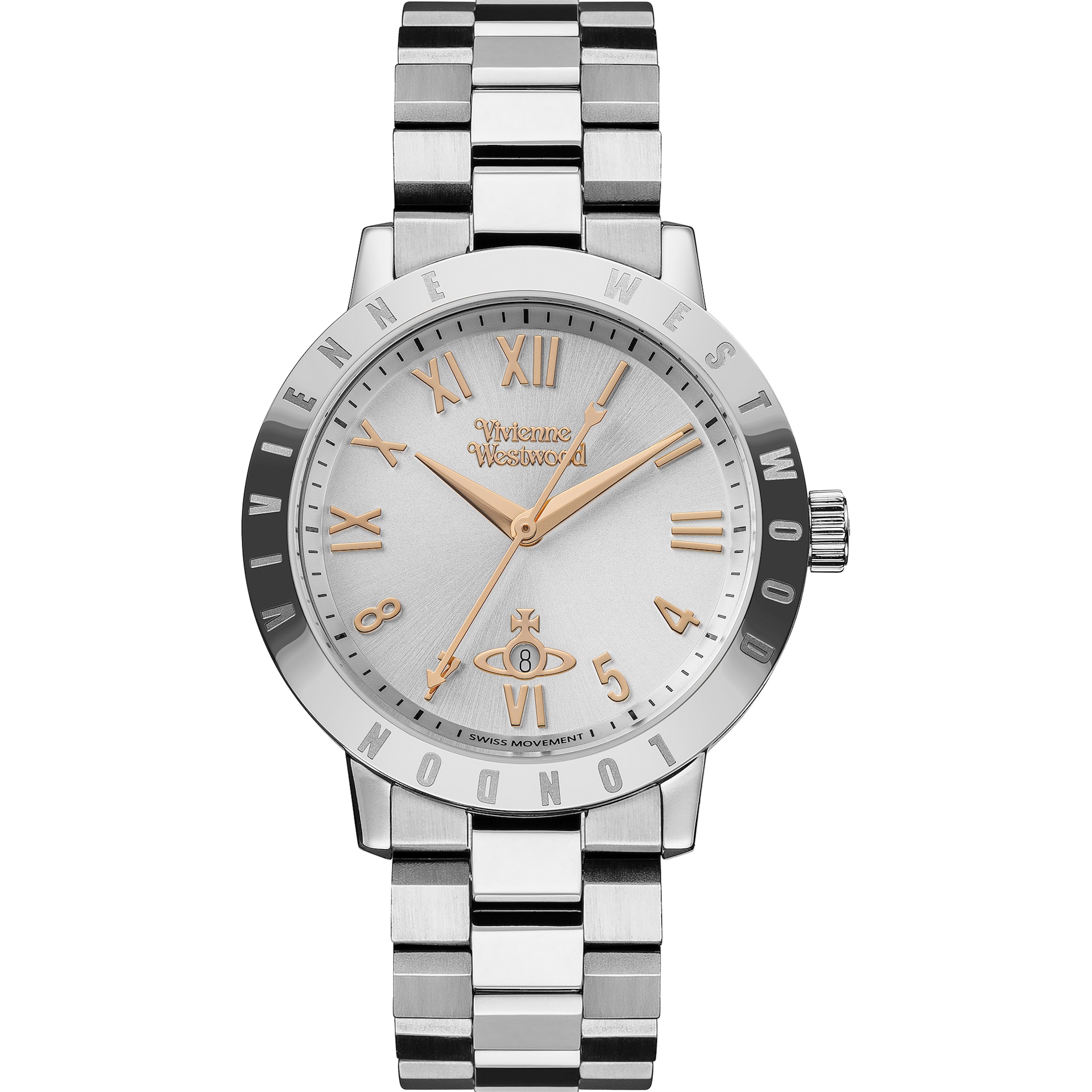 Vivienne Westwood Bloomsbury 34mm Ladies Watch Silver Vivienne Westwood Bloomsbury 34mm Ladies Watch Silver