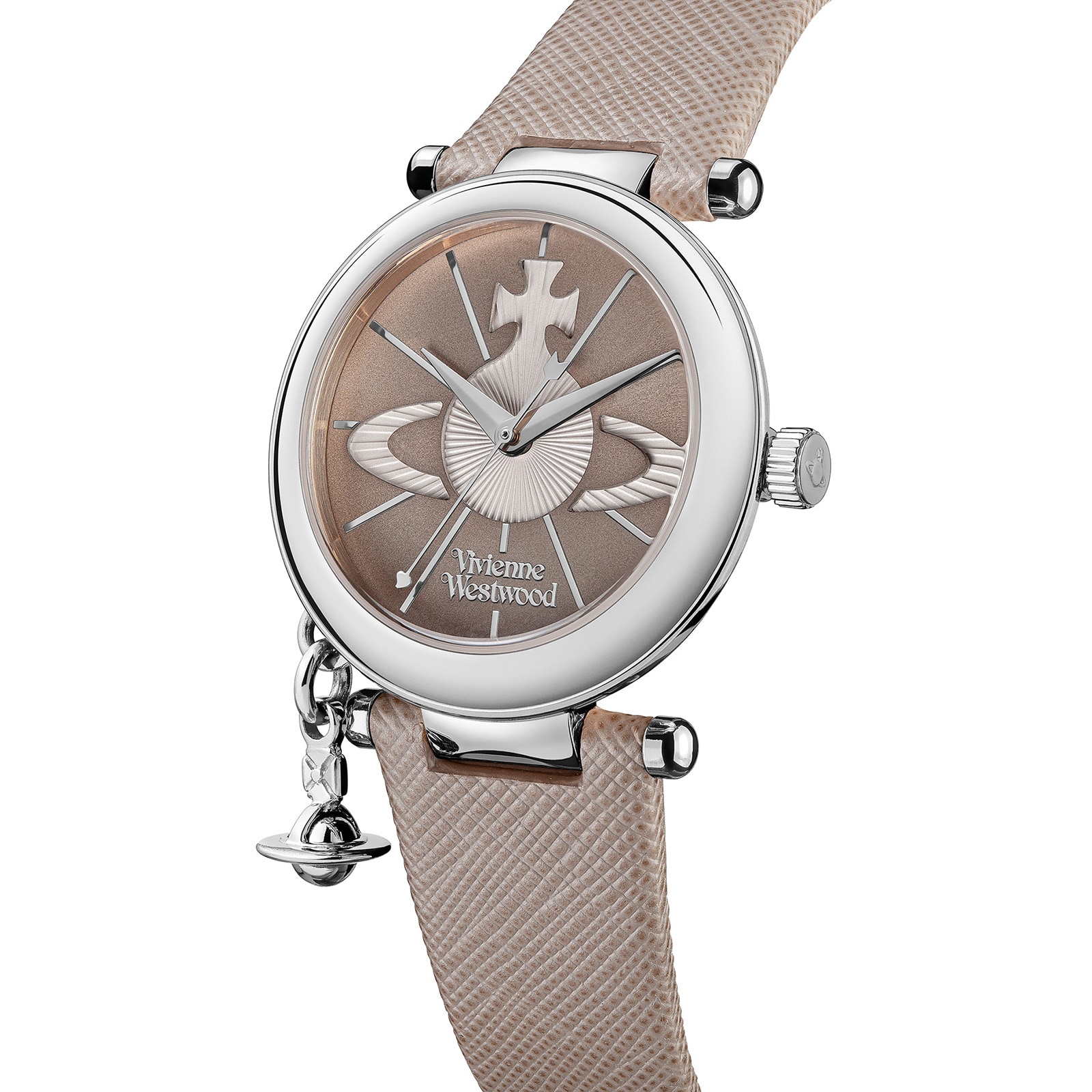 Vivienne Westwood Orb 32mm Ladies Watch Taupe Vivienne Westwood Orb 32mm Ladies Watch Taupe