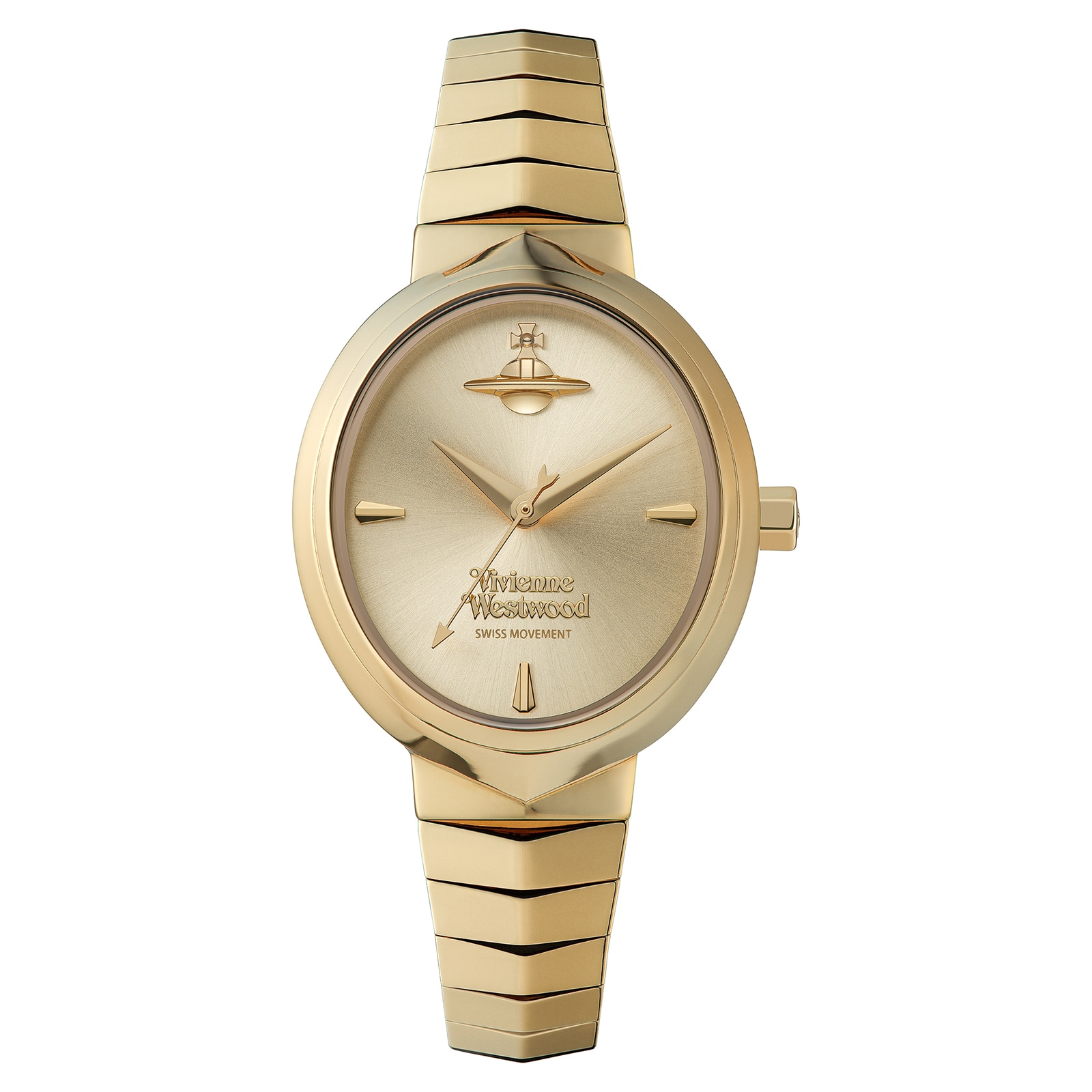 Vivienne Westwood Armour 28mm Ladies Watch Gold Vivienne Westwood Armour 28mm Ladies Watch Gold