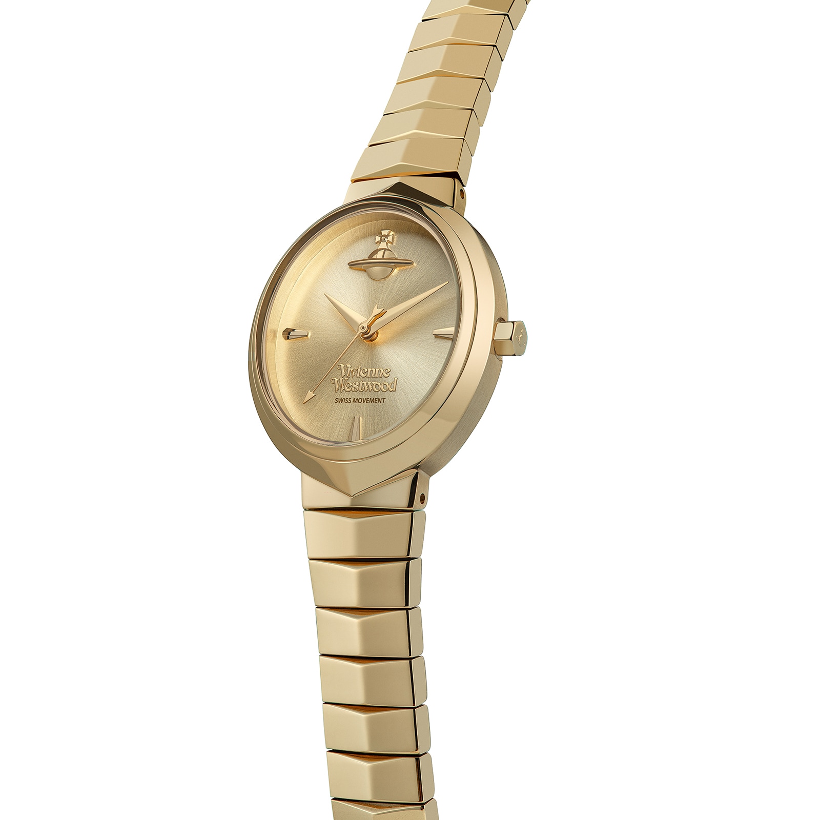 Vivienne Westwood Armour 28mm Ladies Watch Gold Vivienne Westwood Armour 28mm Ladies Watch Gold