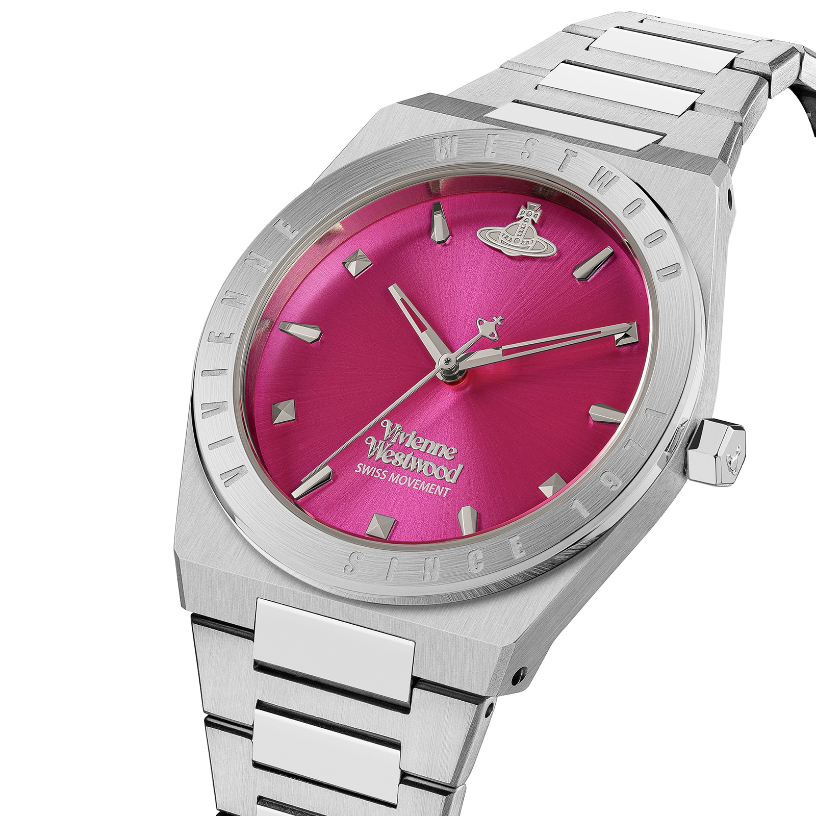 Vivienne Westwood Charterhouse 34mm Ladies Watch Pink The Watches Of Switzerland Group Exclusive Vivienne Westwood Charterhouse 34mm Ladies Watch Pink The Watches Of Switzerland Group Exclusive