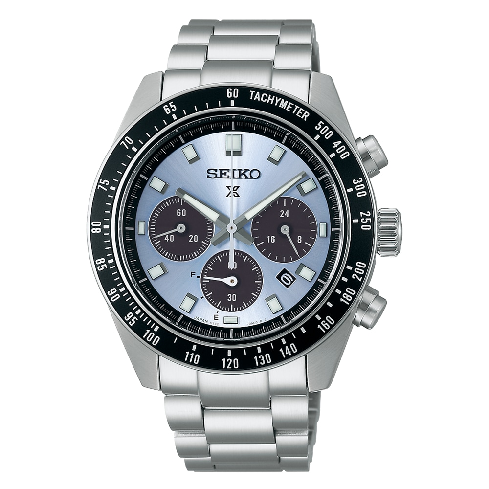 Seiko Prospex Prospex Crystal Trophy Speedtimer Solar Chronograph 41.5mm Mens Watch Blue