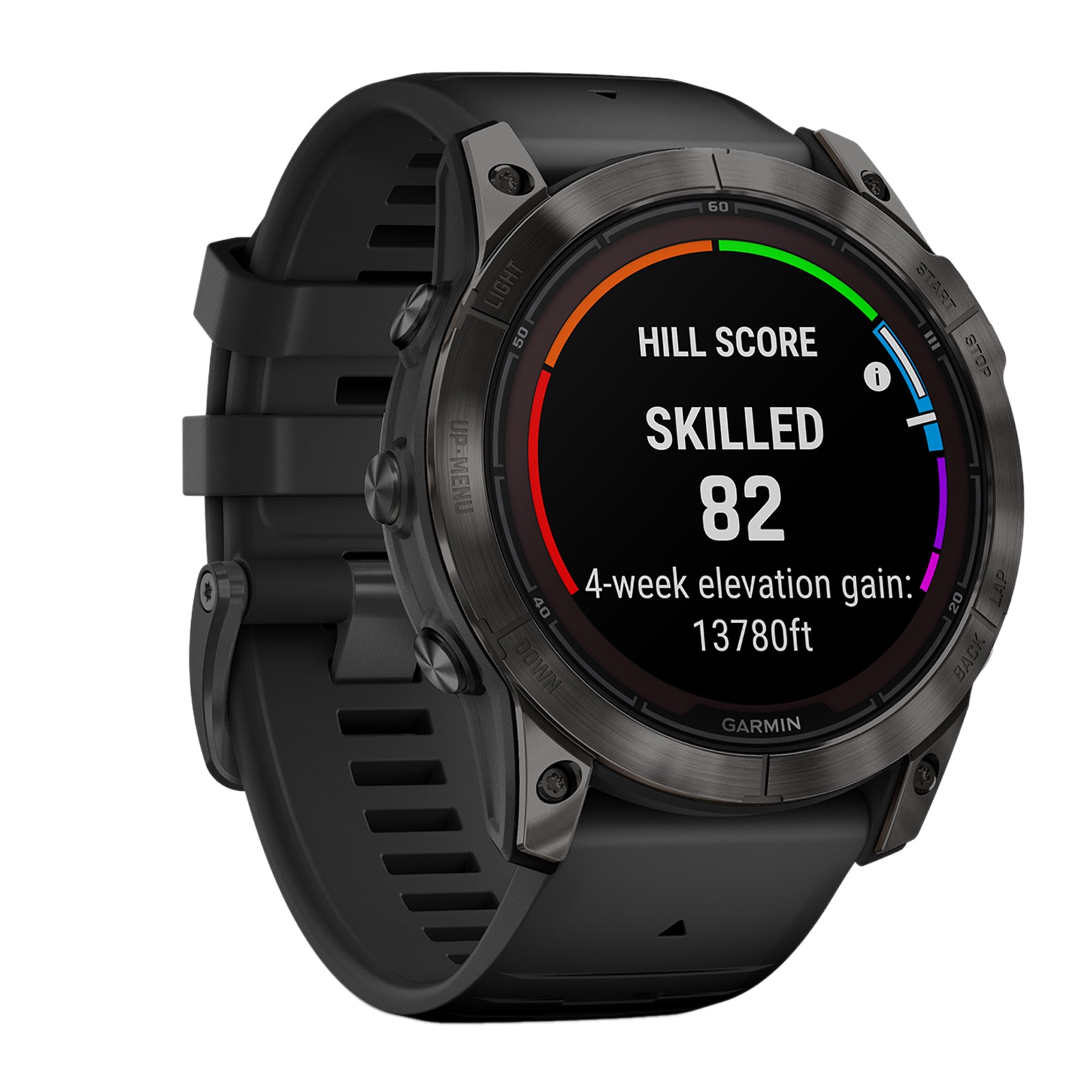 Garmin Fēnix® 7X Pro – Sapphire Solar Edition Carbon Grey DLC Titanium with Black Band 51mm Smart Watch Garmin Fēnix® 7X Pro – Sapphire Solar Edition Carbon Grey DLC Titanium with Black Band 51mm Smart Watch