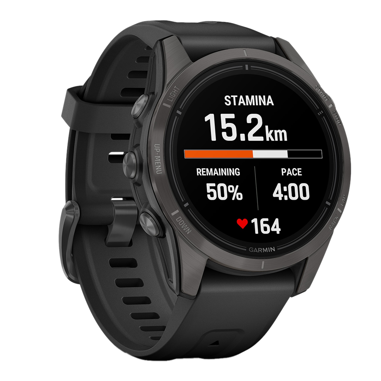 Garmin epix™ Pro (Gen 2) – Sapphire Edition 42mm Carbon Grey DLC Titanium with Black Band Smart Watch Garmin epix™ Pro (Gen 2) – Sapphire Edition 42mm Carbon Grey DLC Titanium with Black Band Smart Watch