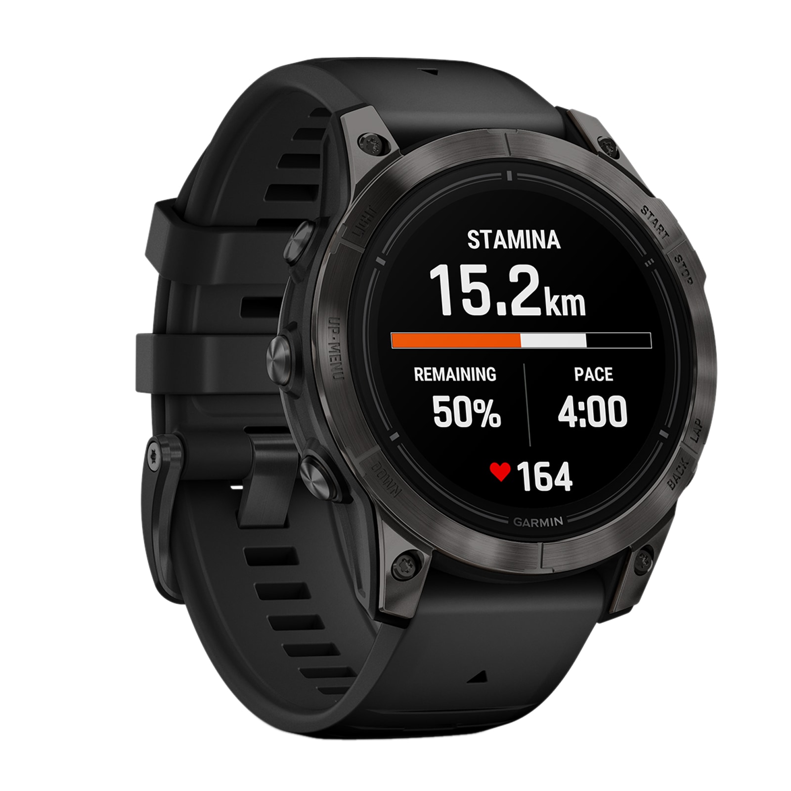 Garmin epix™ Pro (Gen 2) – Sapphire Edition 47mm Carbon Grey DLC Titanium with Black Band Smart Watch Garmin epix™ Pro (Gen 2) – Sapphire Edition 47mm Carbon Grey DLC Titanium with Black Band Smart Watch