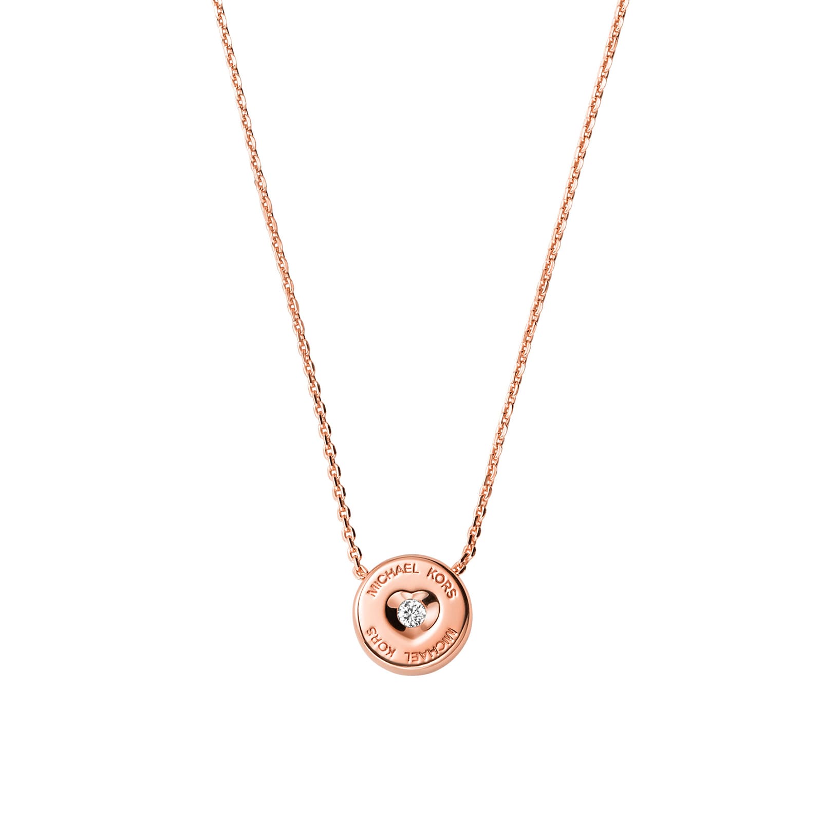 Michael Kors Rose Gold Coloured Premium Necklace Michael Kors Rose Gold Coloured Premium Necklace