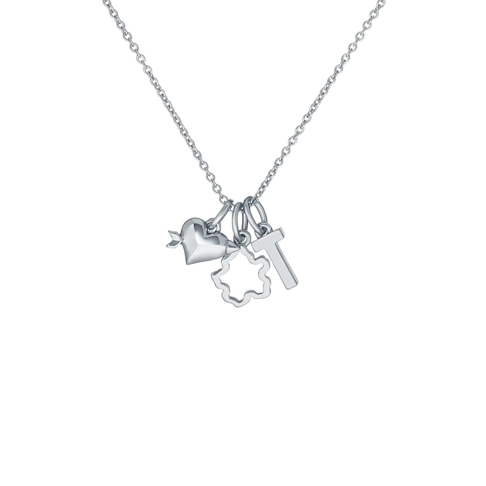 Ted Baker Amyas Charmed Silver Coloured Choker Gift Set 45cm Necklace Ted Baker Amyas Charmed Silver Coloured Choker Gift Set 45cm Necklace