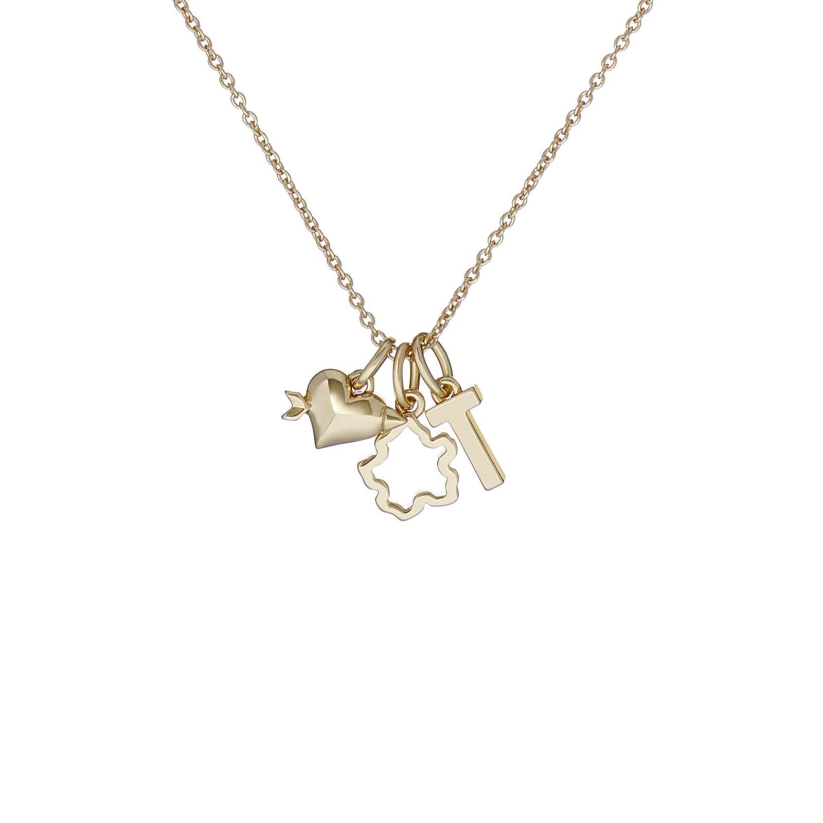 Ted Baker Amyas Charmed Yellow Gold Coloured Choker Gift Set 45cm Necklace Ted Baker Amyas Charmed Yellow Gold Coloured Choker Gift Set 45cm Necklace