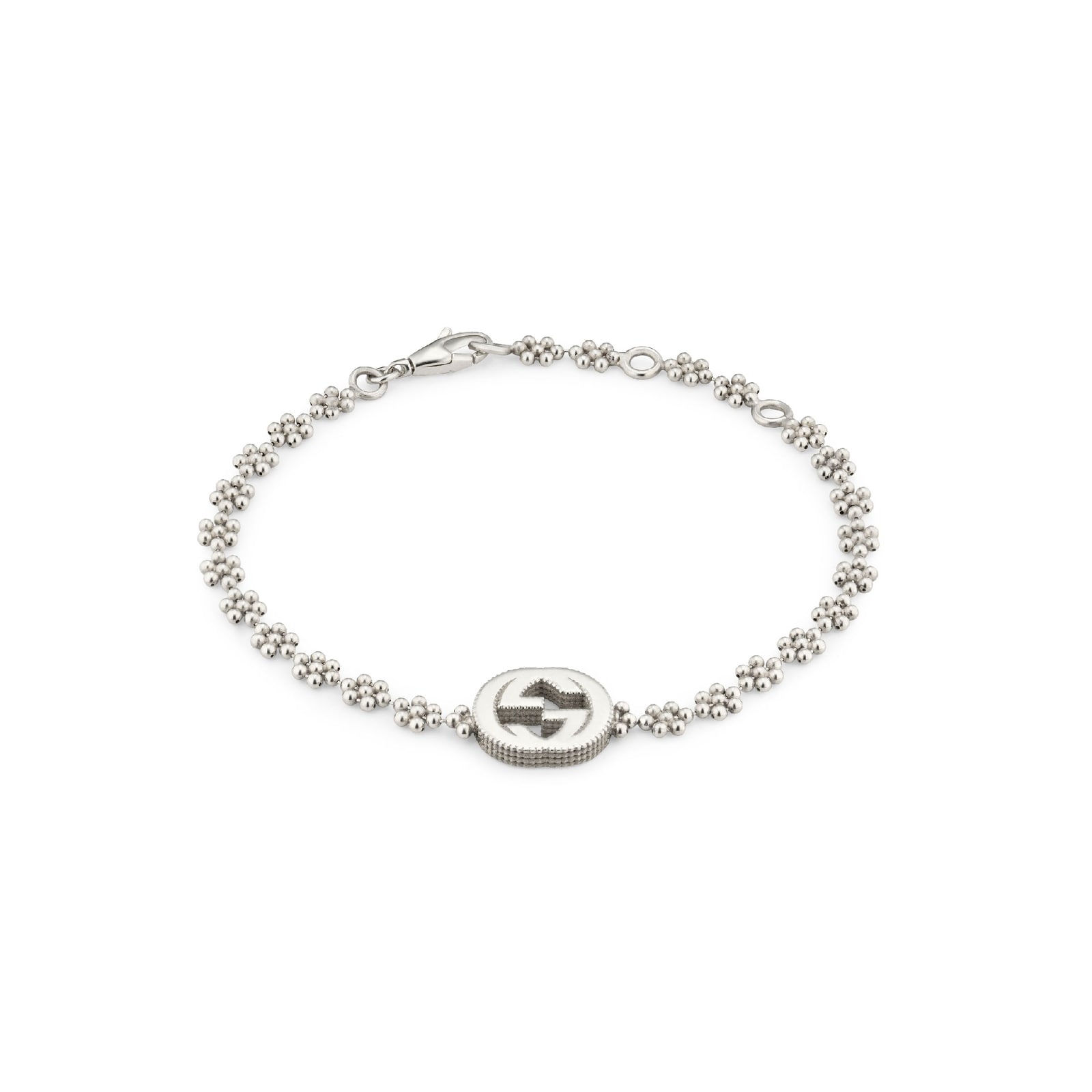 Gucci Gucci Interlocking Bracelet in Silver