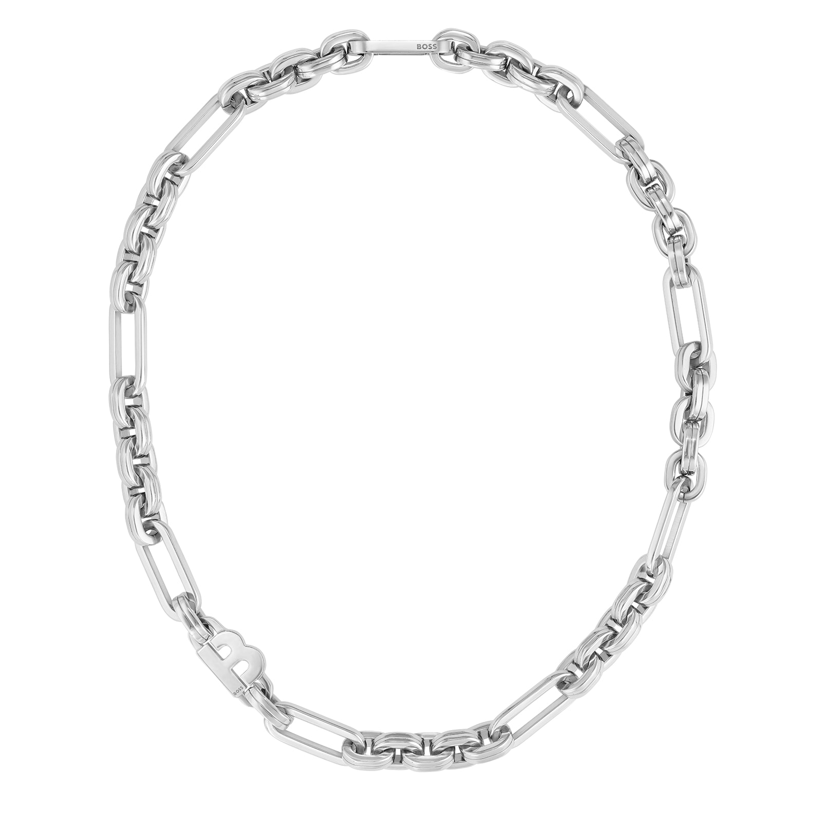 BOSS Ladies BOSS Hailey Stainless Steel Link Chain Necklace BOSS Ladies BOSS Hailey Stainless Steel Link Chain Necklace