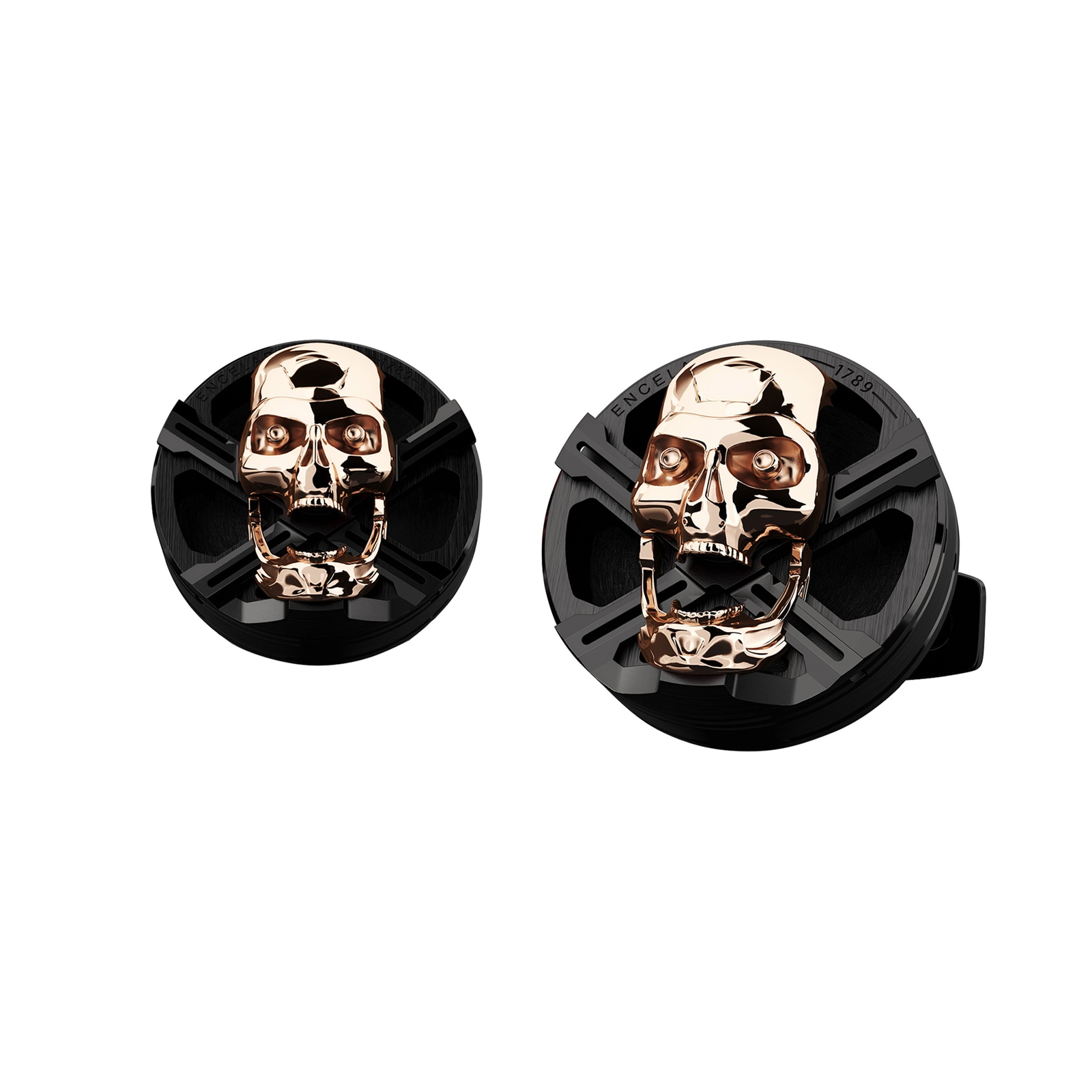 Encelade 1789 Skull Cufflinks Encelade 1789 Skull Cufflinks