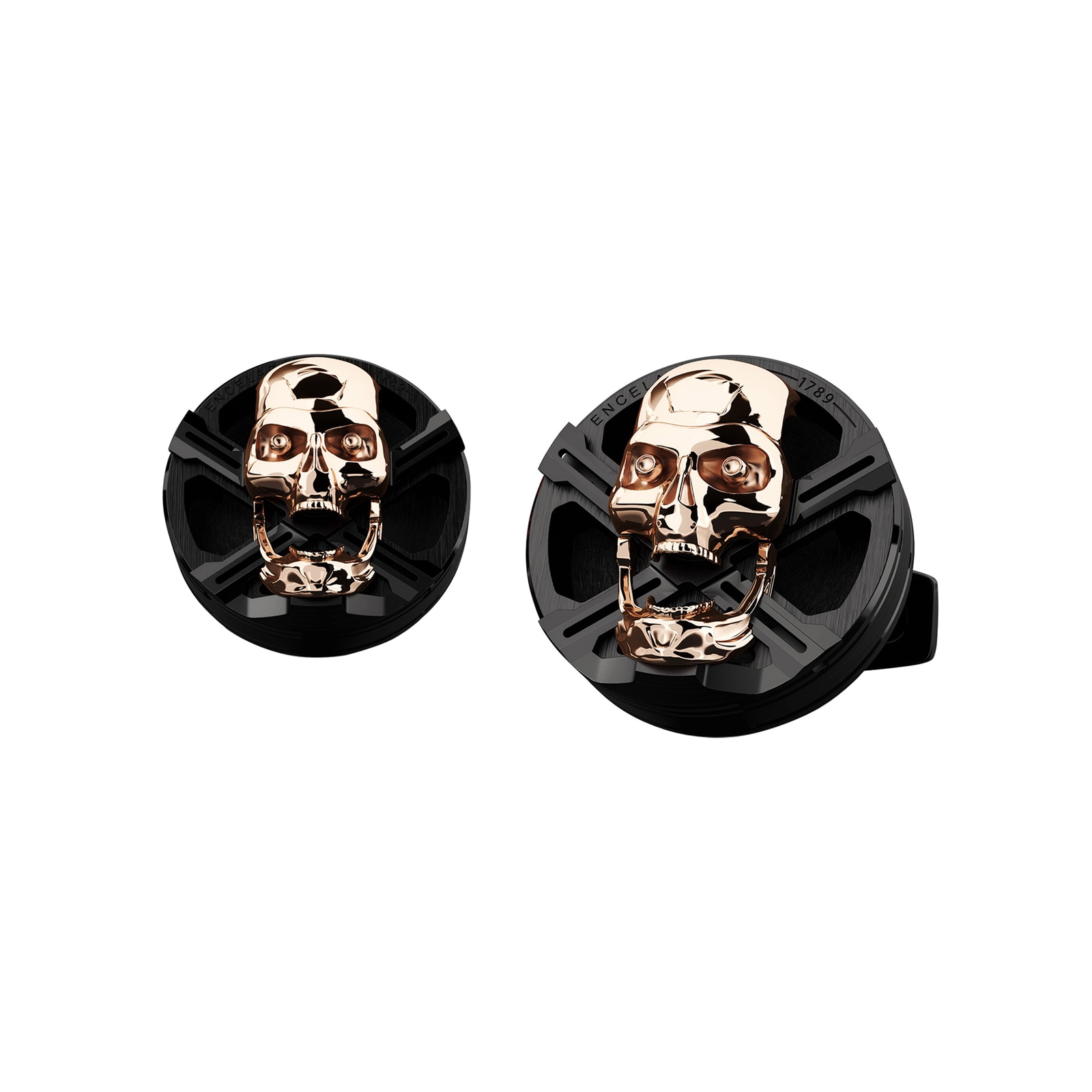 Encelade 1789 Skull Cufflinks Encelade 1789 Skull Cufflinks